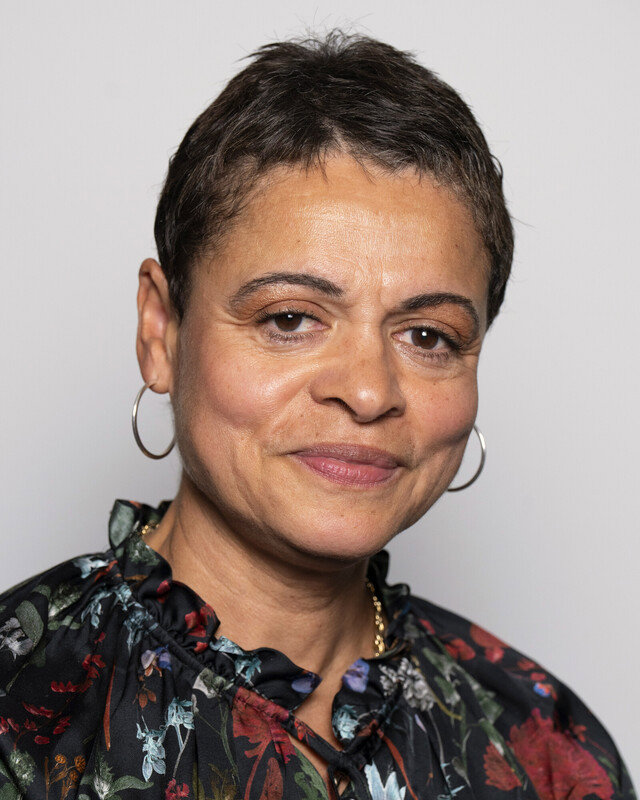 A head and shoulders portrait of Dr Nicky Thorp